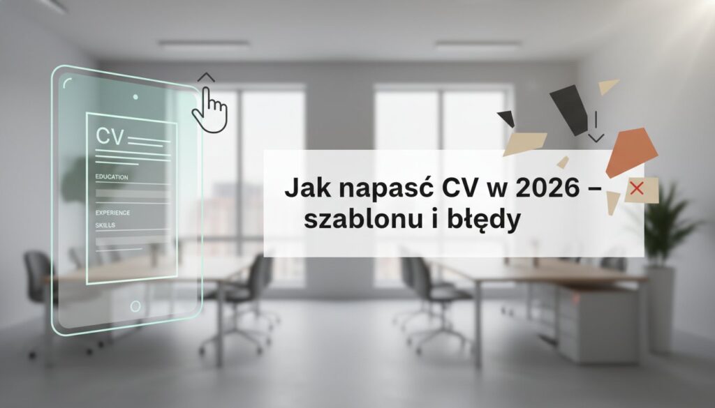 Jak napisać CV w 2026 – szablony i błędy